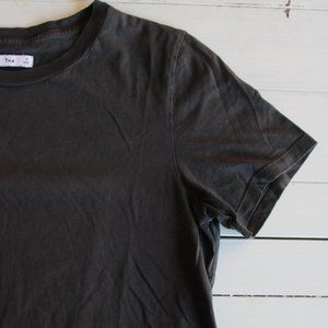 Grey TNA T Shirt 100% Cotton, Size Small